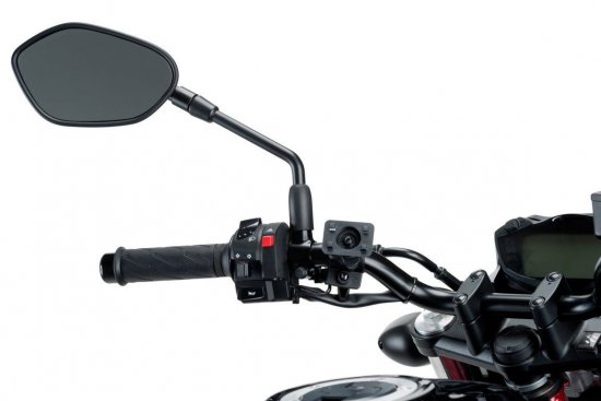 Backmirror handlebar support PUIG 3534N črna