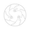 Zavorni disk BREMBO 68B40721 fix