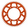 Rear ALU sprocket SUPERSPROX RAL-990:52-ORG oranžna 52T, 520